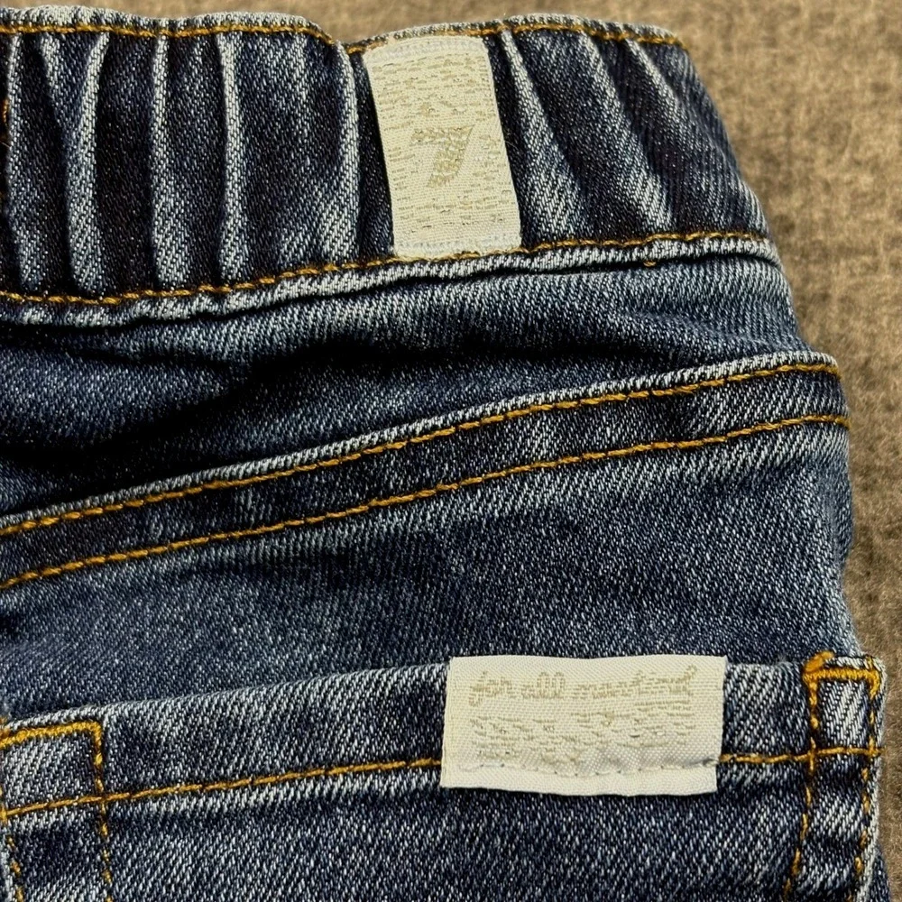 7‎ For All Mankind Girls 24M (2024) Pull On Jeans Elastic Waist Country Princess